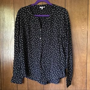 EUC Juicy Couture Heart Blouse, L